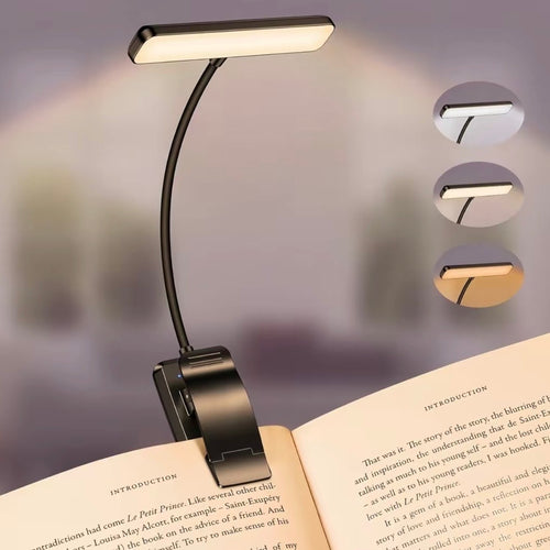 Rechargeable LED Book Light – Read Comfortably Anywhere